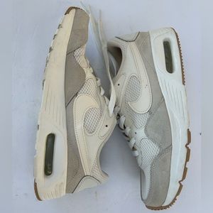 Nike air white with gray suede side 10 gently used
